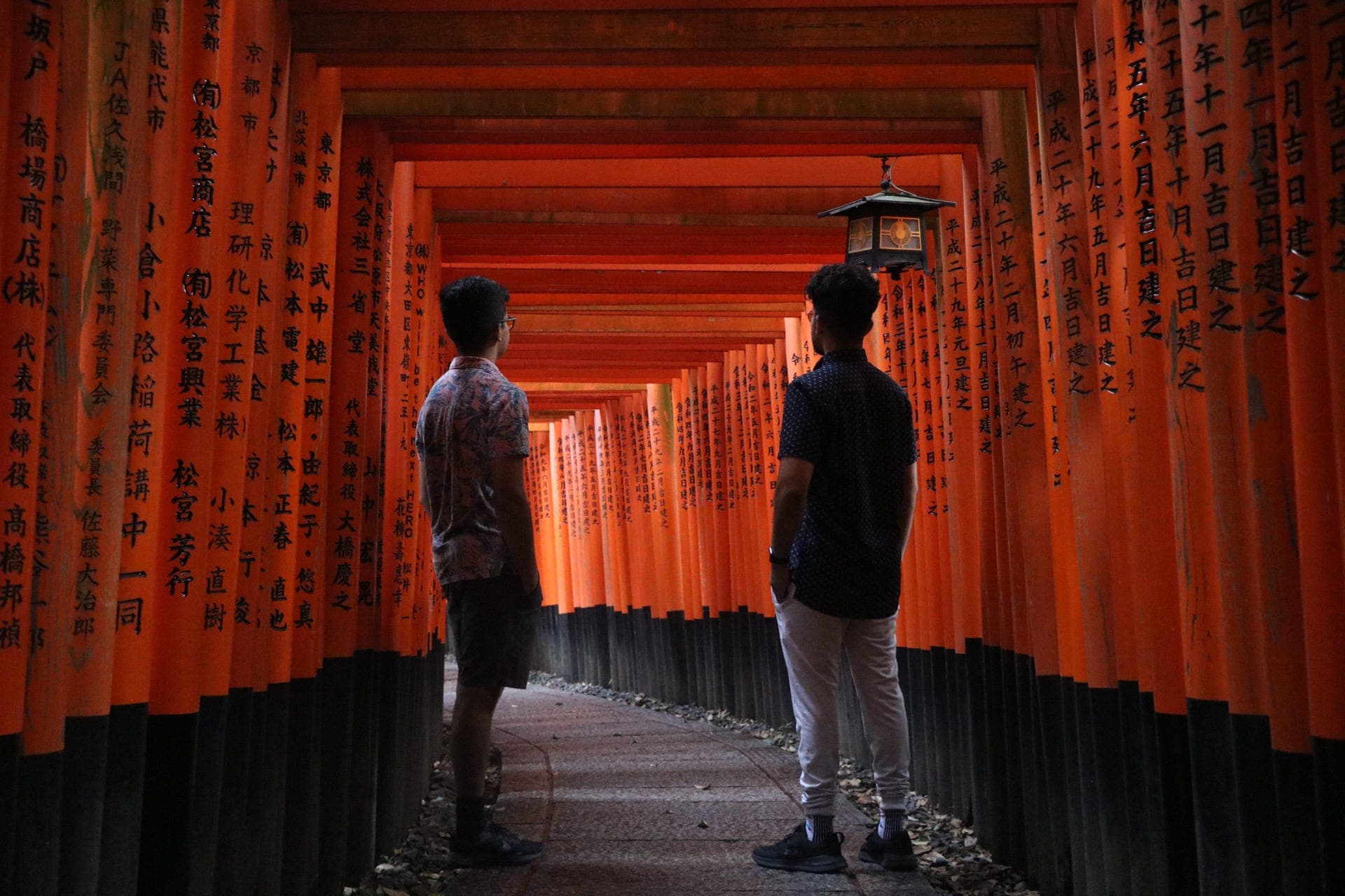 Neal on a trip to Japan